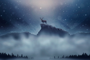 Christmas Deer Snowfall1607218061 300x200 - Christmas Deer Snowfall - Snowfall, Deer, Christmas